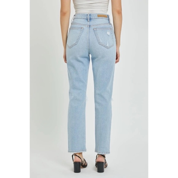 Cello High Rise Straight Denim - Picture 3 of 3